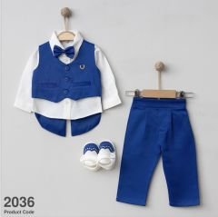 Smokin Erkek Mevlüt Seti- Saks Mavisi