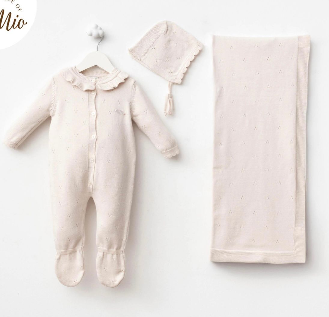 Organik Triko Tulum Seti- 3 Parça-0.3 Ay