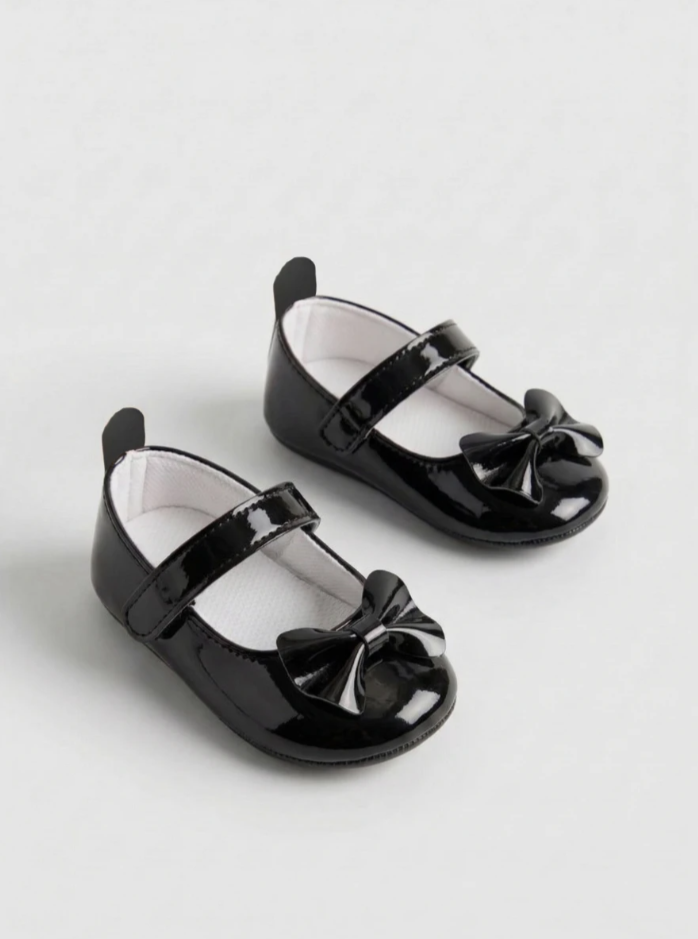 Siyah Rugan Ayakkabı