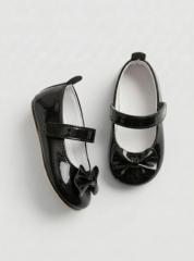 Siyah Rugan Ayakkabı