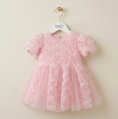 Pembe Güllü Tütü Elbise- 1 Yaş / 5 yaş Arası