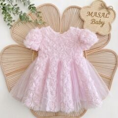 Pembe Güllü Tütü Elbise- 1 Yaş / 5 yaş Arası