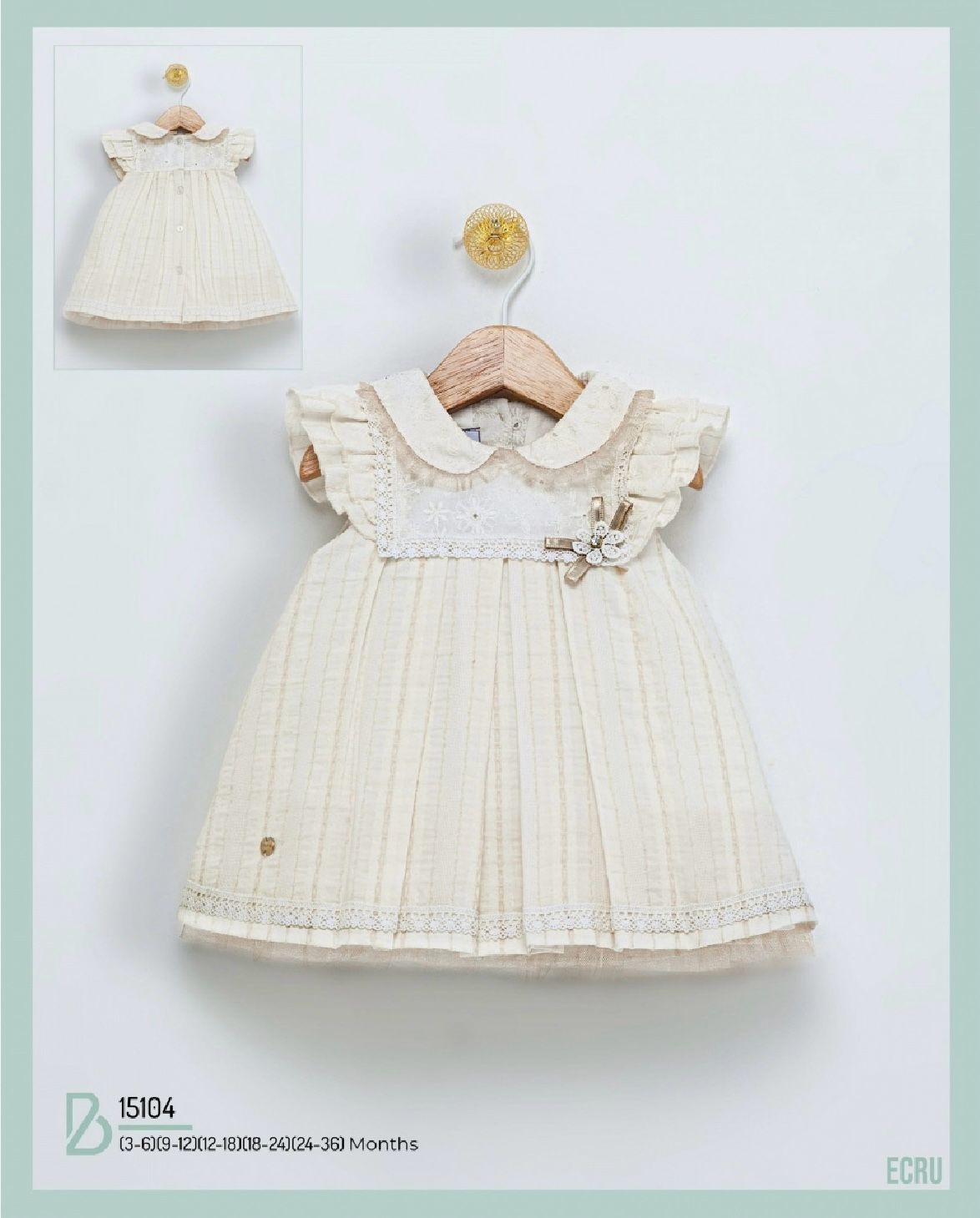 Pamuk Astarlı Keten Elbise