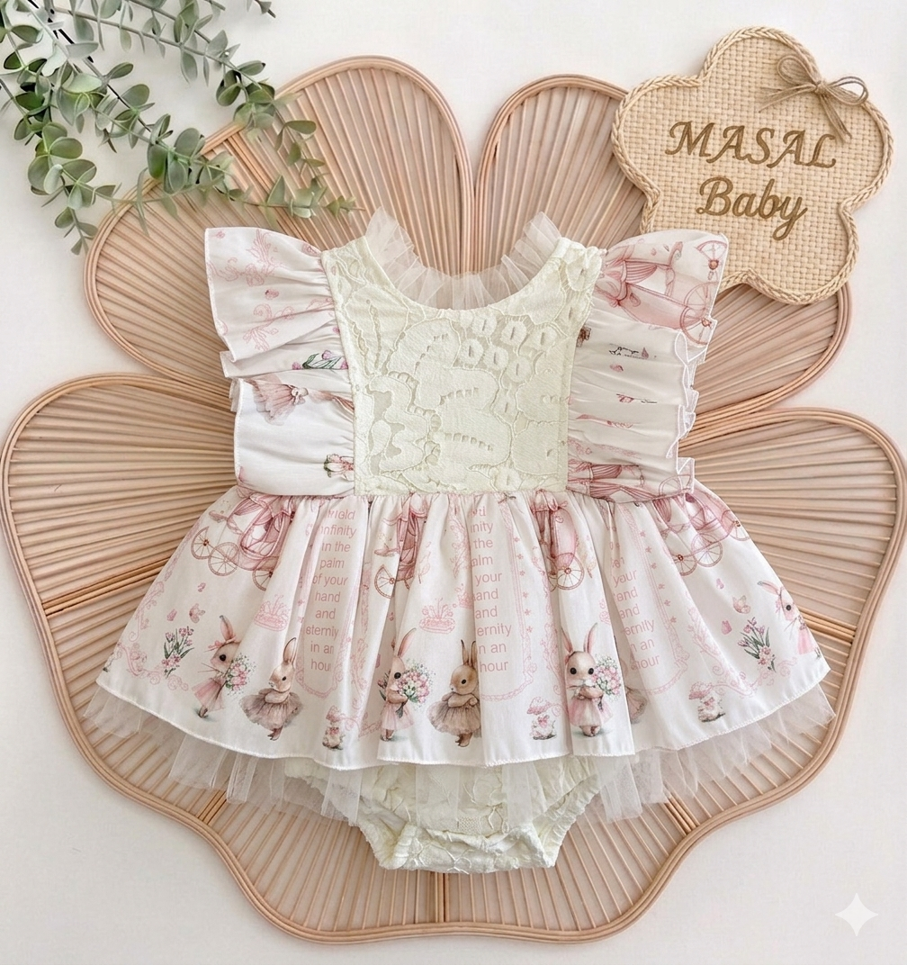 Tavşanlı Kız Romper