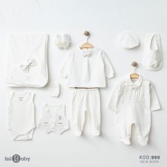 Yelekli Krem Hastane Çıkışı- 10 Parça