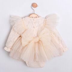 Tüllü Romper Elbise