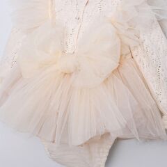 Tüllü Romper Elbise