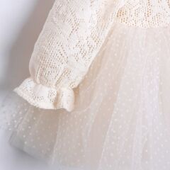 Tüllü Çantalı Elbise