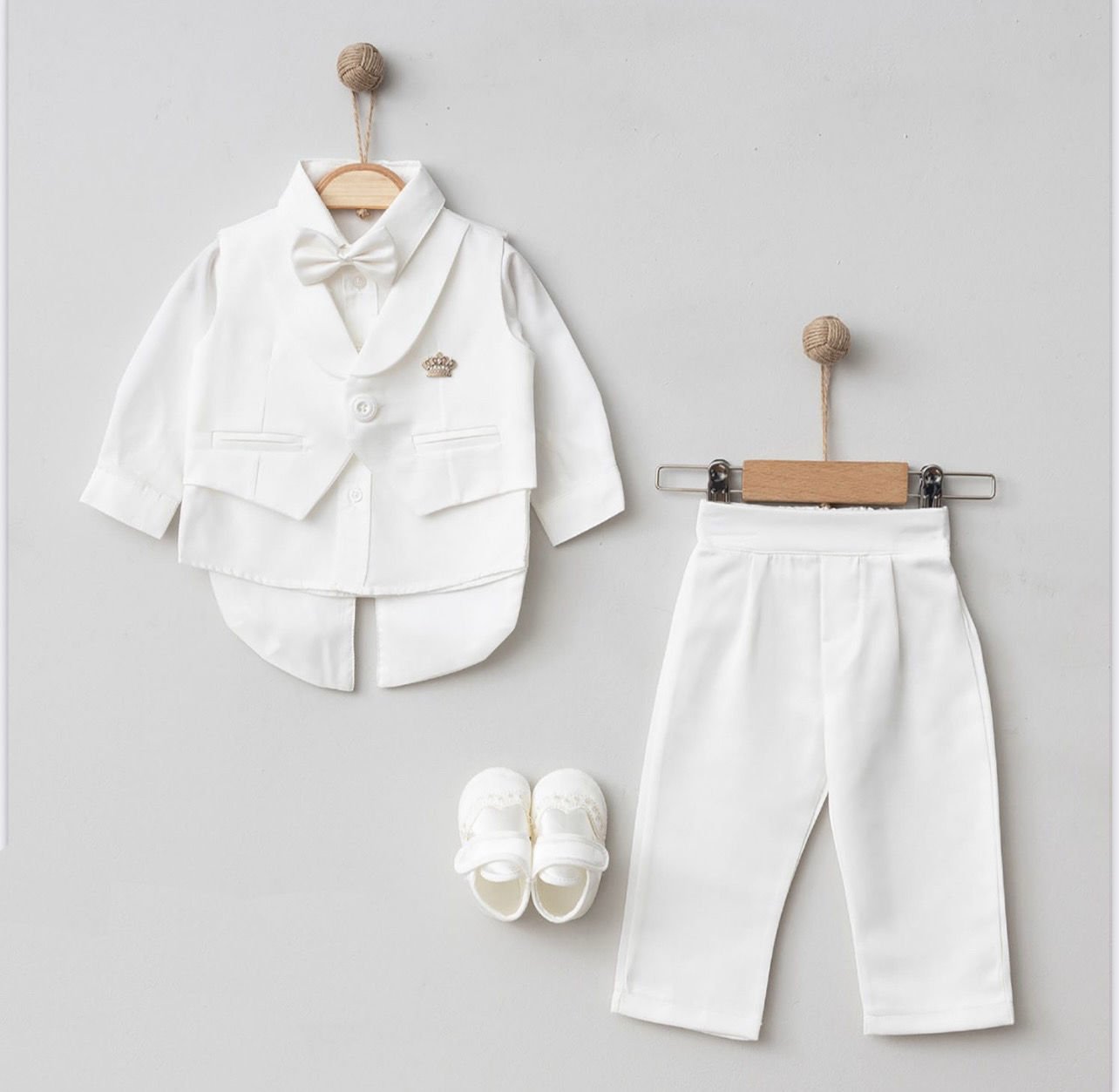 Smokin Erkek Mevlüt Seti- Beyaz Renk