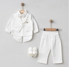 Smokin Erkek Mevlüt Seti- Beyaz Renk