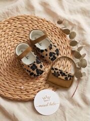 Leopar Ayakkabı Ve Çanta