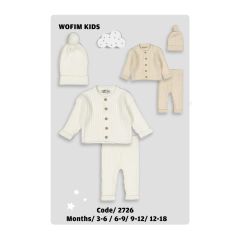 Bej Yünlü Takım / 6-18 Ay 12-18 AY