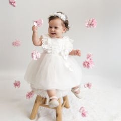 Tütü Etekli Kız Elbise