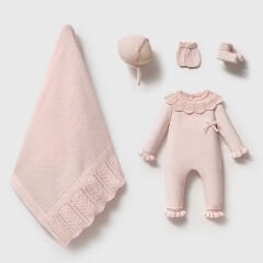 Organik Triko Pembe Hastane Çıkışı- 5 Parça