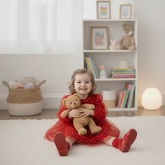 Kırmızı Yıldızlı Elbise