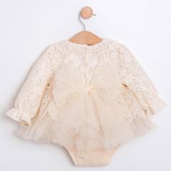 Tüllü Romper Elbise