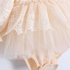 Tüllü Romper Elbise