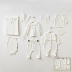 Dantel Detaylı Hastane Çıkışı- 10 Parça