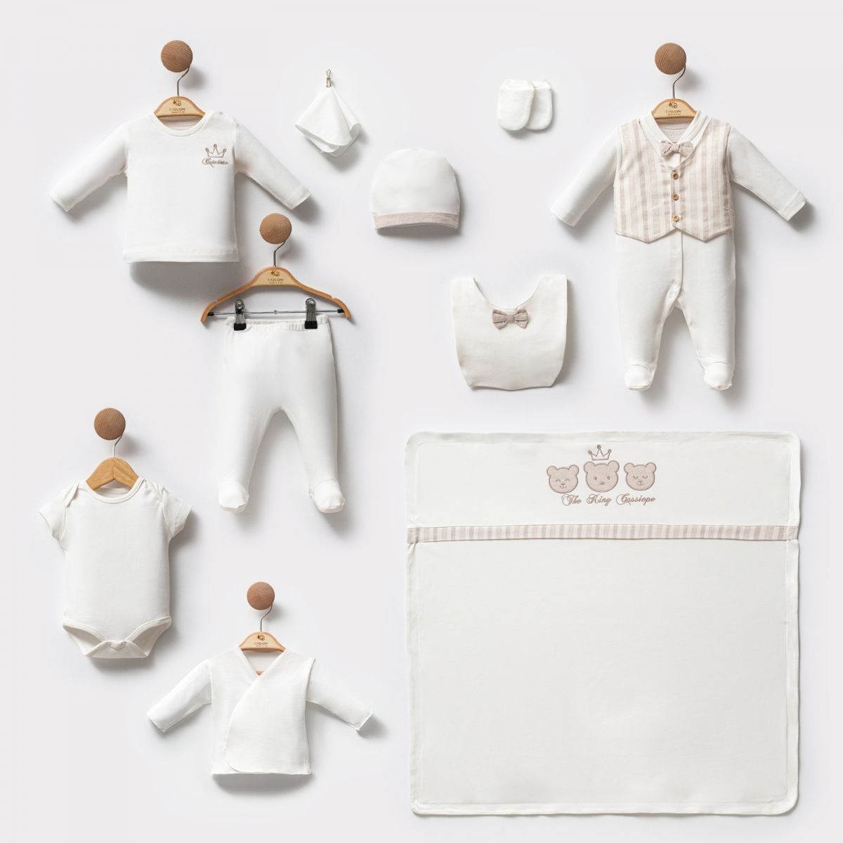 Yelek Detaylı Hastane Çıkışı - 10 Parça