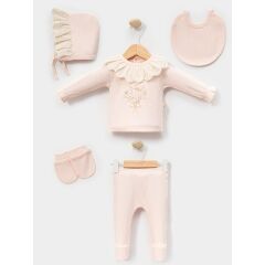 Kız Bebek Seti- 0.3 Ay- 5 Parça