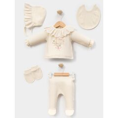 Kız Bebek Seti- 0.3 Ay- 5 Parça