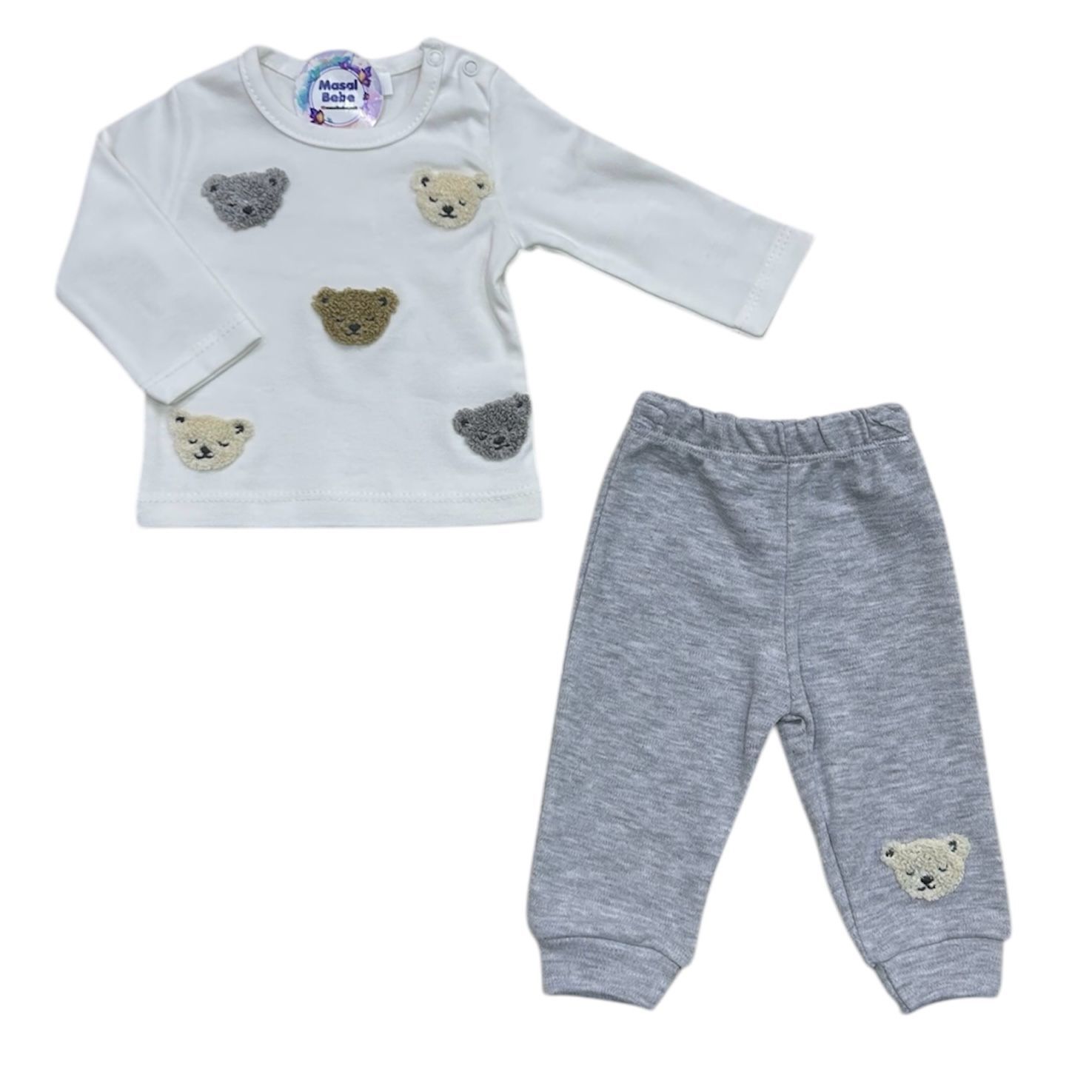 Ayıcık İşleme Alt Üst Takım