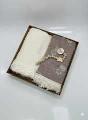 İkili Battaniye ve Emzik Zinciri Seti