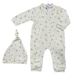 Yaprak Detaylı Tulum Seti