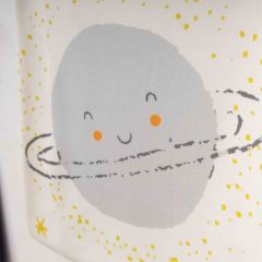 Lacivert Uzay Desenli Battaniyeli Hastane Çıkışı- 5 Parça