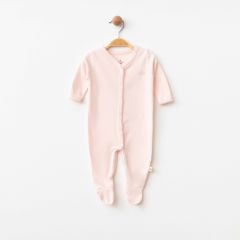 Organik Ayaklı Lotus Tulum-Pembe