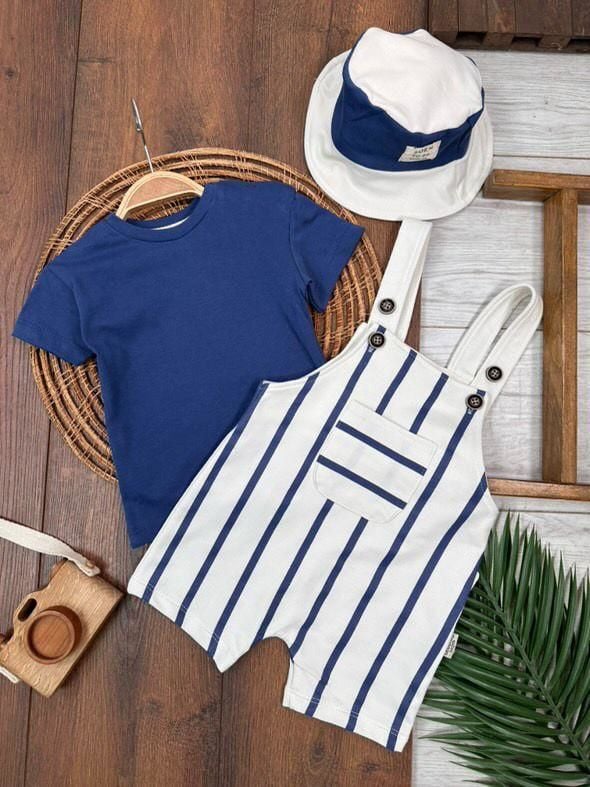 Şapkalı Slopet Takımı- Lacivert