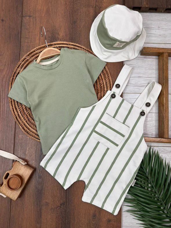 Şapkalı Slopet Takımı- Yeşil