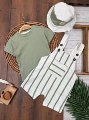 Şapkalı Slopet Takımı- Yeşil