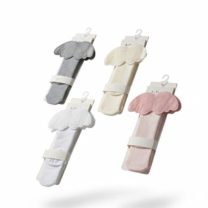 Kanat Detaylı Diz Altı Çorap- 1.2 Yaş