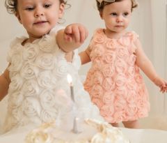 Çiçekli Elbise ve Külot