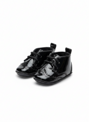 Siyah Rugan Ayakkabı