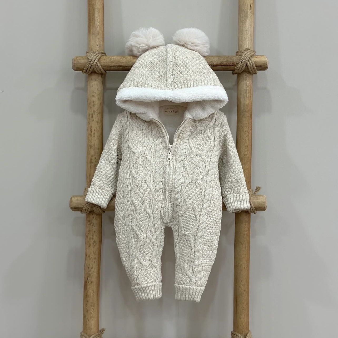 Yünlü Tulum- Bej Renk