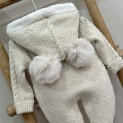 Yünlü Tulum- Bej Renk