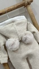 Yünlü Tulum- Bej Renk