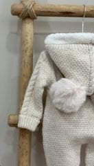 Yünlü Tulum- Bej Renk