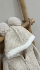 Yünlü Tulum- Bej Renk