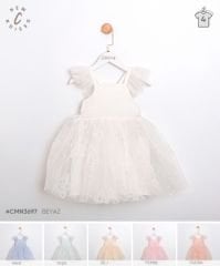 Balerin Ekru Romper Elbise