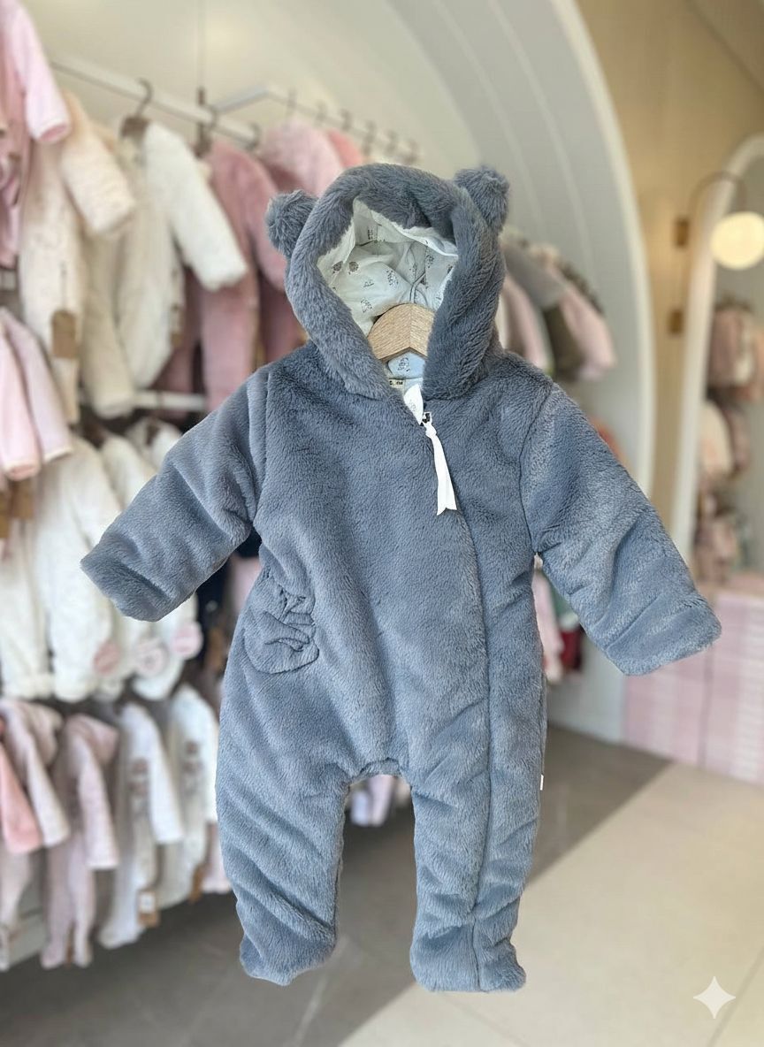 İndigo Welsoft Ayıcık Kulaklı Tulum