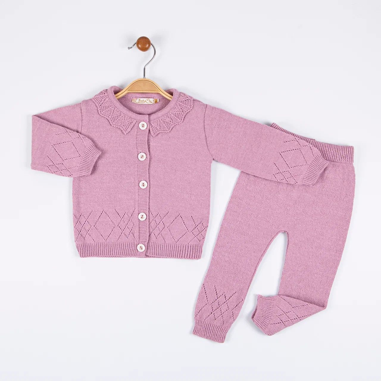 Yünlü Takım- Koyu Pembe Renk