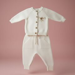 Yünlü Takım- Ekru Rengi