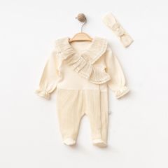 Krem Rengi Tulum ve Bandana