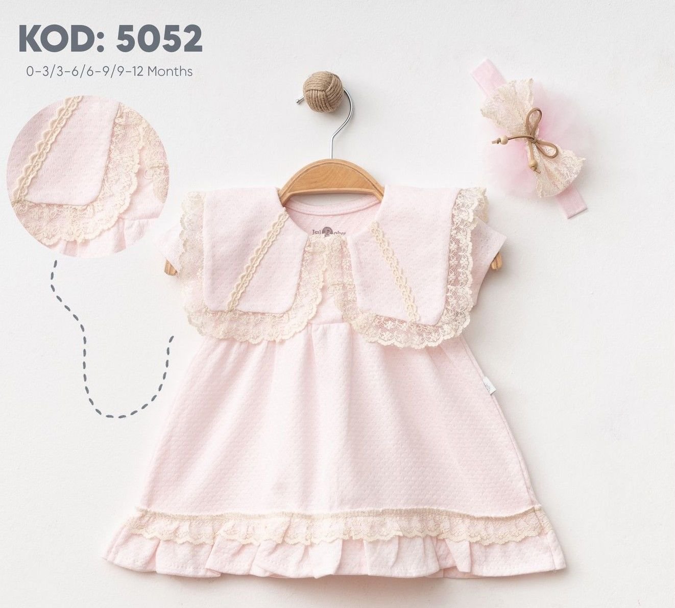 Yakalı Elbise ve Bandana