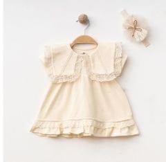 Yakalı Elbise ve Bandana