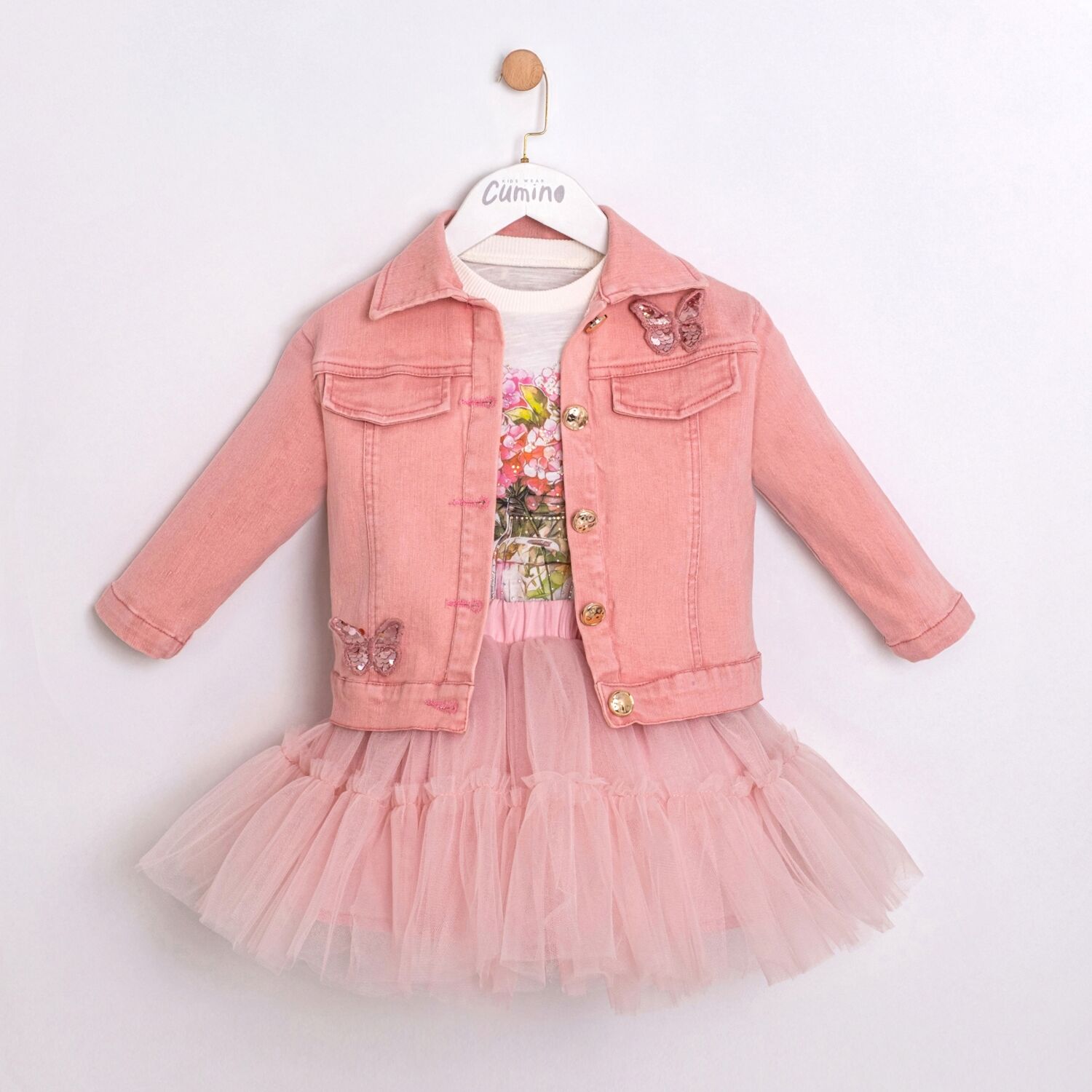 Tütü Etekli Ceket Takım- 2/5 Yaş