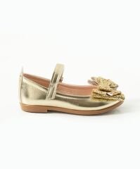 Gold Fiyonklu Ayakkabı